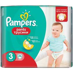Pampers Baby Dry Pants Size 3 Midi