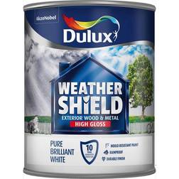 Dulux Weathershield Exterior Wood Paint, Metal Paint Purple 0.75L