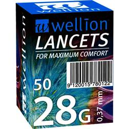 Wellion Lancets 28G 50-pack