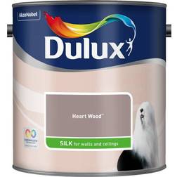 Dulux Silk Wall Paint, Ceiling Paint Heart Wood 2.5L
