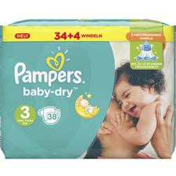 Pampers Baby Dry Size 3 Midi