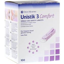 Unistik 3 Comfort 28G 1.8mm 100-pack