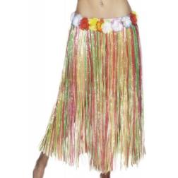 Smiffys Hawaiian Hula Skirt Elastic Multi-Coloured