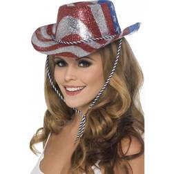 Smiffys Cowboy Glitter Hat