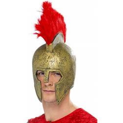 Smiffys Perseus Gladiator Helmet Gold