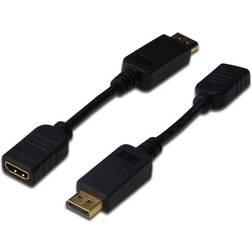 Digitus Assmann HDMI-DisplayPort 0.2m