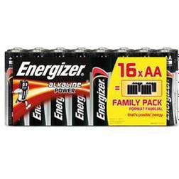 Energizer AA Alkaline Power Compatible 16-pack