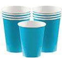 Amscan Paper Cup Carribean Blue 8-pack
