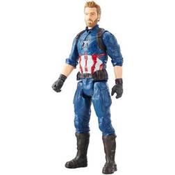 Hasbro Marvel Infinity War Titan Hero Series Captain America with Titan Hero Power FX Port E1421