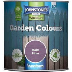 Johnstones Woodcare Garden Colours Wood Paint Purple 1L