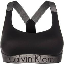 Calvin Klein Customized Stretch Bralette - Black