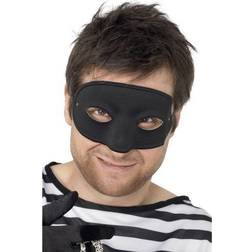 Smiffys Burglar Eyemask Black