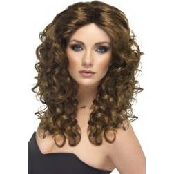 Smiffys Glamour Wig Brown