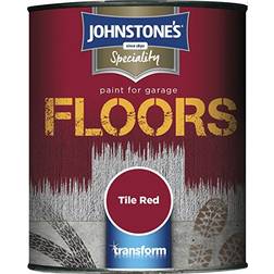 Johnstones - Floor Paint Red 0.25L