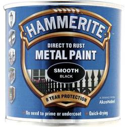 Hammerite Direct to Rust Smooth Effect Metal Paint Yellow 2.5L