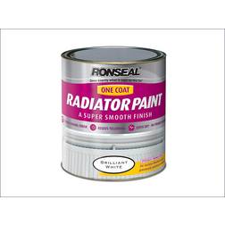 Ronseal One Coat Radiator Paint White 0.75L