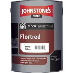 Johnstone's Trade Flortred Floor Paint Black 5L