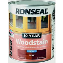 Ronseal 10 Year Woodstain Teak 0.75L