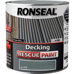 Ronseal Decking Rescue Wood Paint Slate 2.5L