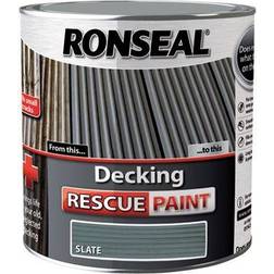 Ronseal Decking Rescue Wood Paint Slate 5L