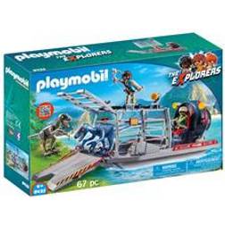 Playmobil Enemy Airboat with Raptors 9433