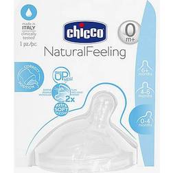 Chicco NaturalFeeling Step Up Slow Flow 0m+