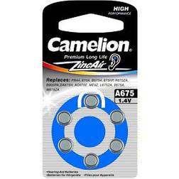 Camelion Zinc-Air A675 6-pack