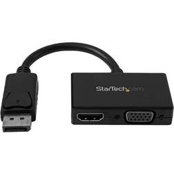 StarTech 2-in-1 DisplayPort - HDMI/VGA 0.2m