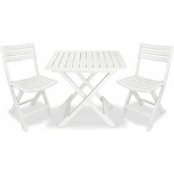 vidaXL 43581 Bistro Set, 1 Table incl. 2 Chairs