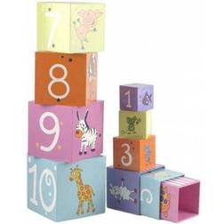Magni Stacking Tower with Numbers 1332