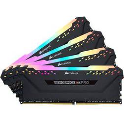 Corsair Vengeance RGB LED Pro Black DDR4 3200MHz 4x8GB (CMW32GX4M4C3200C16)