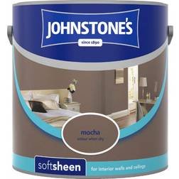 Johnstones Soft Sheen Ceiling Paint, Wall Paint Brown 2.5L