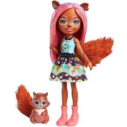 Mattel Enchantimals Sancha Squirrel Doll FMT61