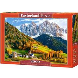 Castorland Church of St. Magdalena Dolomites 2000 Pieces