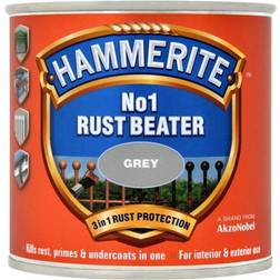 Hammerite No.1 Rust Beater Anti-corrosion Paint Grey 0.25L