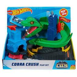 Hot Wheels City Cobra Crush Play Set