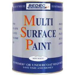 Bedec Multi Surface Wood Paint, Metal Paint Red Cossack 0.75L