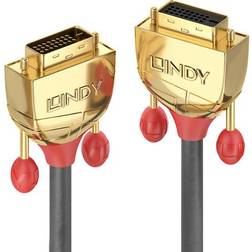 Lindy Gold Line DVI-D - DVI-D Dual Link M-F 2m