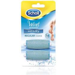 Scholl Velvet Smooth Wet & Dry Regular Coarse 2-pack Refill