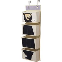 3 Sprouts Bear Hanging Wall Organizer