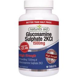 Natures Aid Glucosamine Sulphate 2KCI 1500mg 90 pcs