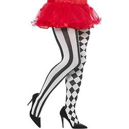 Smiffys Harlequin Tights Plus Size