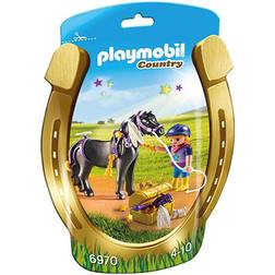 Playmobil Groomer with Star Pony 6970