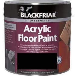 Blackfriar Professional Acrylic Floor Paint Black 1L