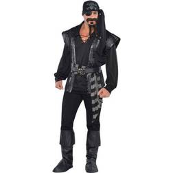 Amscan Adults Dark Sea Scoundrel Pirate Costume