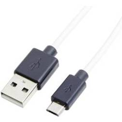 LogiLink Style USB A - USB Micro-B 2.0 1.8m