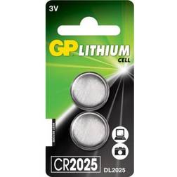 GP Batteries CR2025 2-pack