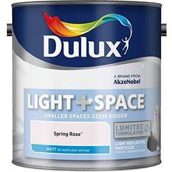Dulux Light + Space Wall Paint Spring Rose 2.5L