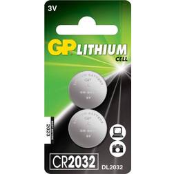 GP Batteries CR2032 2-pack
