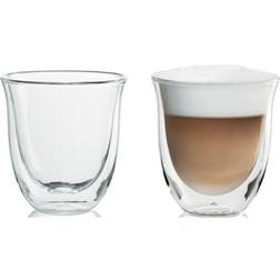 De'Longhi Latte Macchiato Drinking Glass 22cl 2pcs